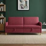 vidaXL Sofa cu Spatiu de Depozitare Rosu Vin 192 x 78 x 87 cm GartenMobel Dekor (42036978) Canapea