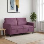 vidaXL Sofa cu Spatiu de Depozitare Violet 152 x 78 x 87 cm Poliester GartenMobel Dekor (42036946) Canapea