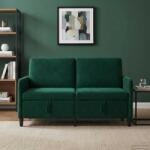 vidaXL Sofa cu Spatiu de Depozitare Verde închis 152 x 78 x 87 cm GartenMobel Dekor (42036935) Canapea