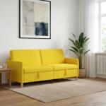 vidaXL Sofa cu Spatiu de Depozitare Galben Deschis 192 x 78 x 87 cm GartenMobel Dekor (42036985) Canapea