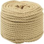 vidaXL Sfoara de Barca 25 m 0.8 natural PP GartenMobel Dekor (42029670)