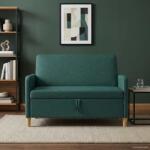 vidaXL Sofa cu Spatiu de Depozitare Verde închis 122 x 78 x 87 cm GartenMobel Dekor (42036896) Canapea
