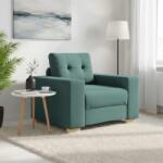 vidaXL Canapea fotoliu verde închis 100x78x80 cm, material textil GartenMobel Dekor (4105063) Canapea