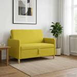 vidaXL Sofa cu Spatiu de Depozitare Galben Deschis 122 x 78 x 87 cm GartenMobel Dekor (42036901) Canapea