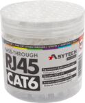 ASYTECH Networking Mufa RJ-45 UTP Cat. 6 EZ Passthrough (100 buc) RJ45-CAT6-EZ-JAR (RJ45-CAT6-EZ-JAR)