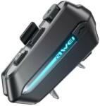 Awei VS-1 V5.4 fekete sisakra szerelhető bluetooth headset