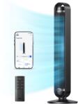 DREO Ventilator Turn Smart DREO Cruiser DR-HTF011S, 9 viteze, 4 functii, 106cm, HyperSilent 25dB , oscilatie 90°, negru (DR-HTF011S) - ecovent
