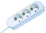 Bachmann Prelungitor Bachmann SMART 3xCEE7/3, fara intrerupator, lungime cablu 5m, H05VV-F (B387.172)