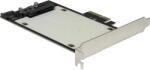  PCIe x4 interfészkártya U. 2 SSD / 2.5" SAS SATA meghajtóhoz 88885561 (88885561)
