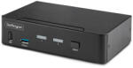 StarTech . com D86A2-2-PORT-8K-KVM, 7680 x 4320 pixelek, 8K Ultra HD, 36 W, Fekete (D86A2-2-PORT-8K-KVM)