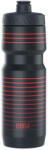 BBB Cycling Cycling kerékpáros kulacs BWB-15 AutoTank XL, 750ml, fekete/piros csíkokkal