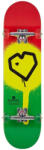 Blueprint Skateboards Spray Heart V2 8" Rasta