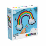 Plus-Plus Puzzle pe numere Plus-Plus, 500 piese, Curcubeu (PP3913) - kidstory