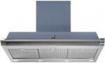 Steel Cucine Hota decorativa STEEL Ascot 90, 90 cm, 1 motor, 4 viteze, 900 m3/h, panou control soft touch, inox / albastru Hota