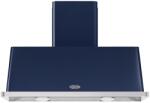 ILVE Hota decorativa Ilve Majestic AM120 , 120 cm, 1 motor, 4 viteze, 890 m3/h, clasa A, albastru Hota
