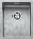 Barazza Chiuveta Bucatarie Barazza Quadra Raggio 15 1x3440iv, Filotop / Semifilo, Inox Vintage (1x3440iv) Chiuveta