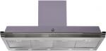 Steel Cucine Hota decorativa STEEL Ascot 120, 120 cm, 1 motor, 4 viteze, 900 m3/h, panou control soft touch, inox / mov Hota