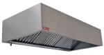Diamond Hota profesionala DIAMOND CGL1500/N, perete, 2 filtre labirint, 500x500 mm Hota