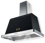 LOFRA Hota decorativa Lofra Dolcevita 90 , 90 cm, 1 motor, 4 viteze, 800 m3/h, telecomanda, negru Hota