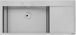 Foster Chiuveta Bucatarie Foster New Wave 1416 002, Cu Picurator / Dreapta, Inox Periat Chiuveta