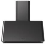 ILVE Hota decorativa Ilve Nostalgie AG70 , 70 cm, 1 motor, 4 viteze, 890 m3/h, clasa A, negru mat Hota