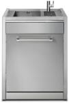 Steel Cucine Masca Cu Chiuveta Bucatarie Steel Genesi G7s-l2, 1 + 1/2 Cuve, Inox