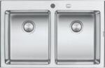 Barazza Chiuveta Bucatarie Barazz B_open 1lbo82, Cu 2 Cuve, Incasso, Inox (1lbo82) Chiuveta
