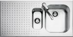 Barazza Chiuveta Bucatarie Barazza Select 1is10060s, Cu 1+1/2 Cuve Si Picurator / Stanga, Incasso, Inox (1is10060s) Chiuveta