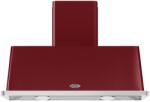 ILVE Hota decorativa Ilve Majestic AM120 , 120 cm, 1 motor, 4 viteze, 890 m3/h, clasa A, rosu burgundy Hota