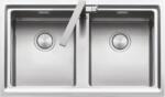 Barazza Chiuveta Bucatarie Barazz Easy 1les92r, Cu 2 Cuve, Incasso, Inox (easy 1les92r) Chiuveta