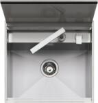 Barazza Chiuveta Bucatarie Barazza Lab 1llb60, Cu Capac + Baterie 1rubmbfa Si Telecomanda, Filotop / Semifilo, Inox (1rubmbfa) Chiuveta