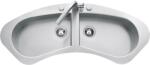 Barazza Chiuveta Bucatarie Barazz Tao 1lta120c, Cu 2 Cuve, Filotop / Semifilo, Inox Chiuveta