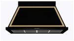 ILVE Hota decorativa Ilve Nostalgie ABN120, 120 cm, 1 motor, 4 viteze, 750 m3/h, clasa A, negru lucios Hota