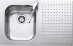 Barazza Chiuveta Bucatarie Barazza Select 1is8060/1d, Cu Picurator / Dreapta, Incasso, Inox (1is8060/1d) Chiuveta