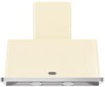 ILVE Hota decorativa Ilve Majestic AM100 , 100 cm, 1 motor, 4 viteze, 890 m3/h, clasa A, alb antic Hota