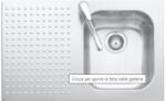 Barazza Chiuveta Bucatarie Barazza Select 1is8060/1s, Cu Picurator / Stanga, Incasso, Inox (1is8060/1s) Chiuveta