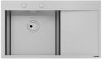 FOSTER Italy Chiuveta Bucatarie Foster New Wave 1414 002, Cu Picurator / Dreapta, Inox Periat Chiuveta