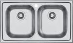 Barazza Chiuveta Bucatarie Barazz B_fast 1lfs92, Cu 2 Cuve, Incasso, Inox Chiuveta