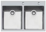 Foster Chiuveta Bucatarie Foster Ke 2269050, Cu 2 Cuve, Inox Periat (2269050) Chiuveta
