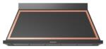 ILVE Hota decorativa Ilve Nostalgie ABN150 , 150 cm, 1 motor, 4 viteze, 750 m3/h, clasa A, negru mat Hota