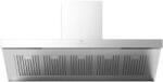 ILVE Hota decorativa Ilve Professional Plus AGQ150, 150 cm, 1 motor, 4 viteze, 890 m3/h, clasa A, inox (AGQ150) Hota