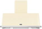 ILVE Hota decorativa Ilve Majestic AM120 , 120 cm, 1 motor, 4 viteze, 890 m3/h, clasa A, alb antic Hota