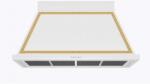 ILVE Hota decorativa Ilve Nostalgie ABN120, 120 cm, 1 motor, 4 viteze, 750 m3/h, clasa A, alb Hota