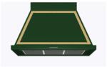 ILVE Hota decorativa Ilve Nostalgie ABN100, 100 cm, 1 motor, 4 viteze, 750 m3/h, clasa A, verde Hota