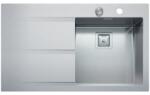 Barazza Chiuveta Bucatarie Barazza Lavello 1lmdr91s, Cu Picurator / Stanga, Incasso, Inox (1lmdr91s) Chiuveta
