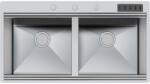 Foster Chiuveta Bucatarie Foster Milano 1019055, Cu 2 Cuve, Inox Periat (1019055) Chiuveta