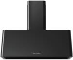 ILVE Hota decorativa Ilve Nostalgie AG90 , 90 cm, 1 motor, 4 viteze, 890 m3/h, clasa A, negru lucios Hota