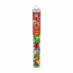 Plus-Plus Set constructie Plus-Plus, tub 100 piese, Neon Mix, culori fluorescente (PP4024) - kidstory