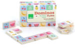 Vilac Joc domino reversibil din lemn - Fructe si Legume - Vilac (7120)