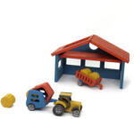Croc toys Set de constructie Ferma cu tractor Nathan, Croc toys (Croc_0030) - kidstory